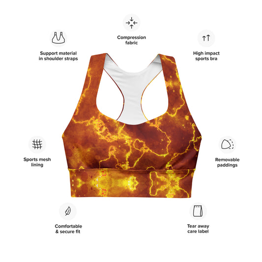 Everyday Magma Longline Sports Bra