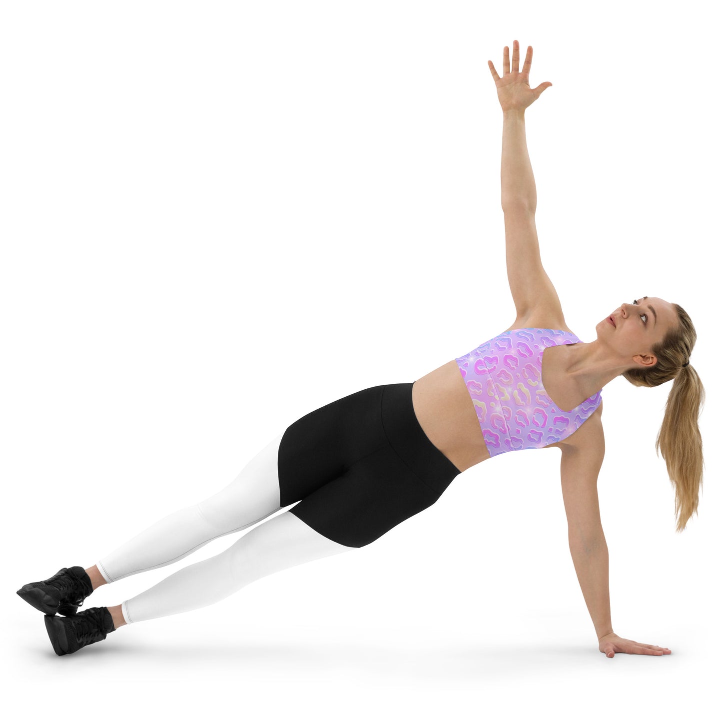 Cheetah Dazzle Longline Sports Bra