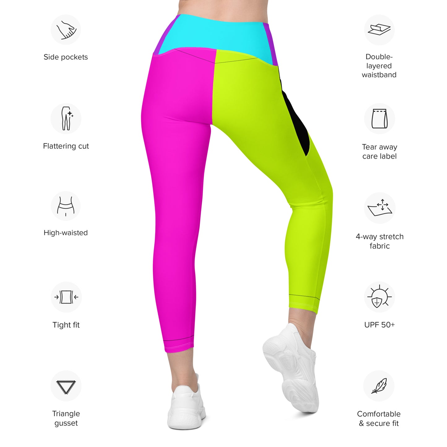 Straight Outta the 90's Leggings with pockets