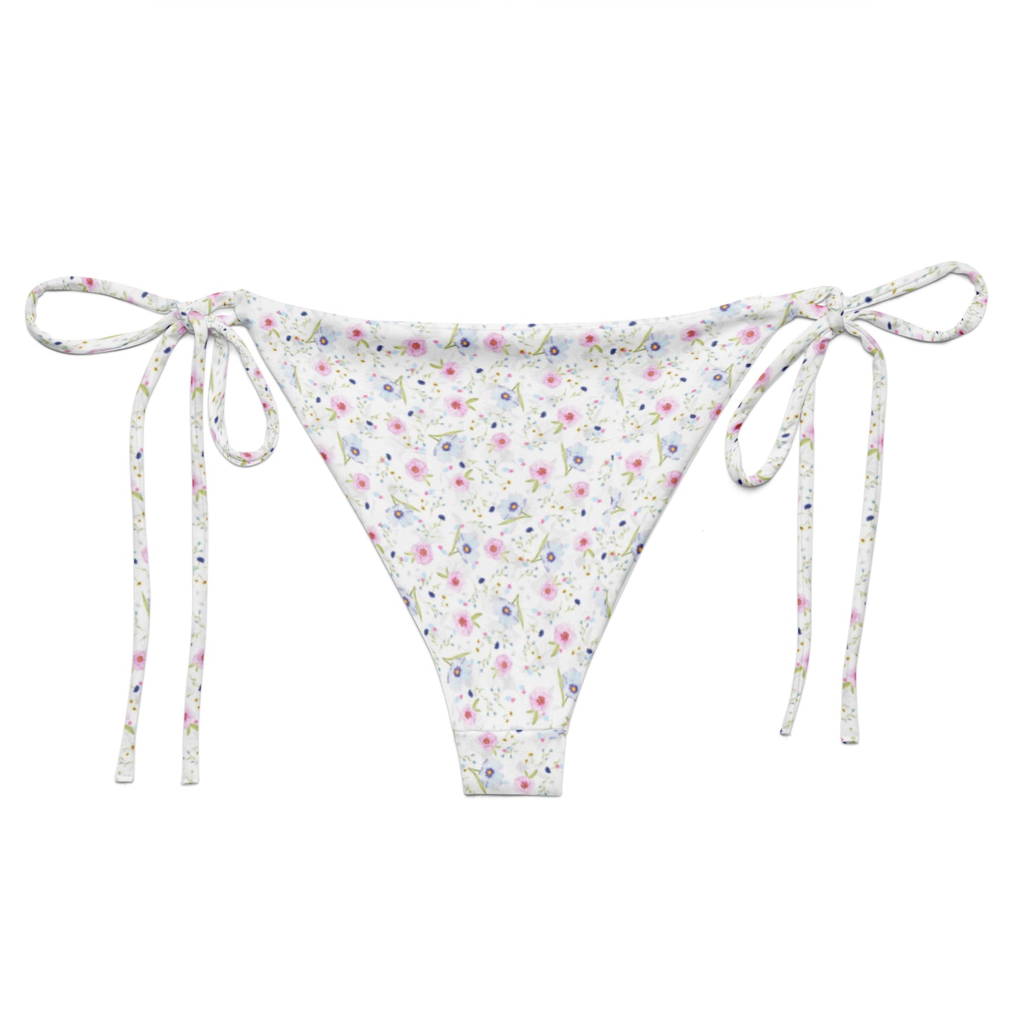 Floral Femme Fatale String Bikini Bottom