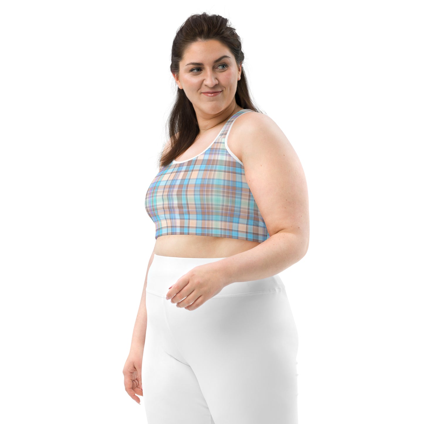 Everyday Plaid Sports Bra