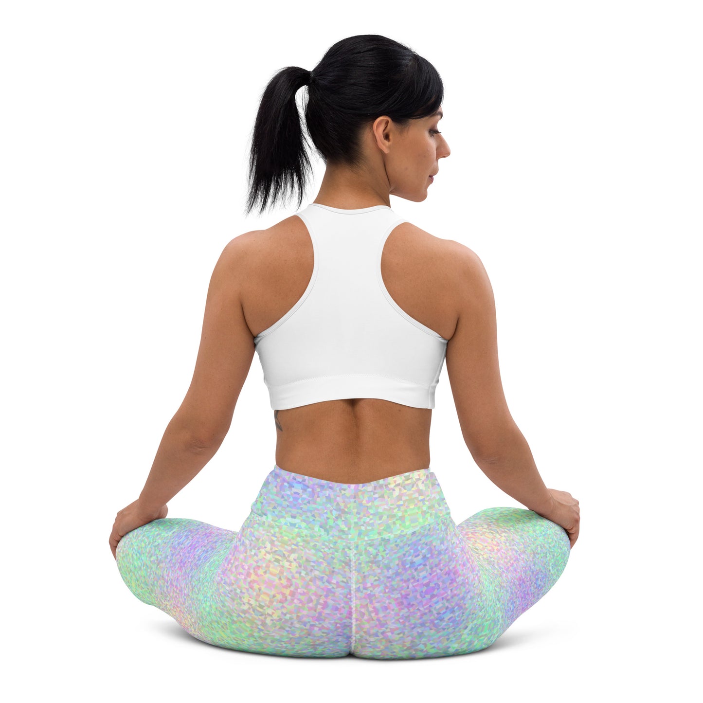 Mermaid Sparkle Yoga Leggings