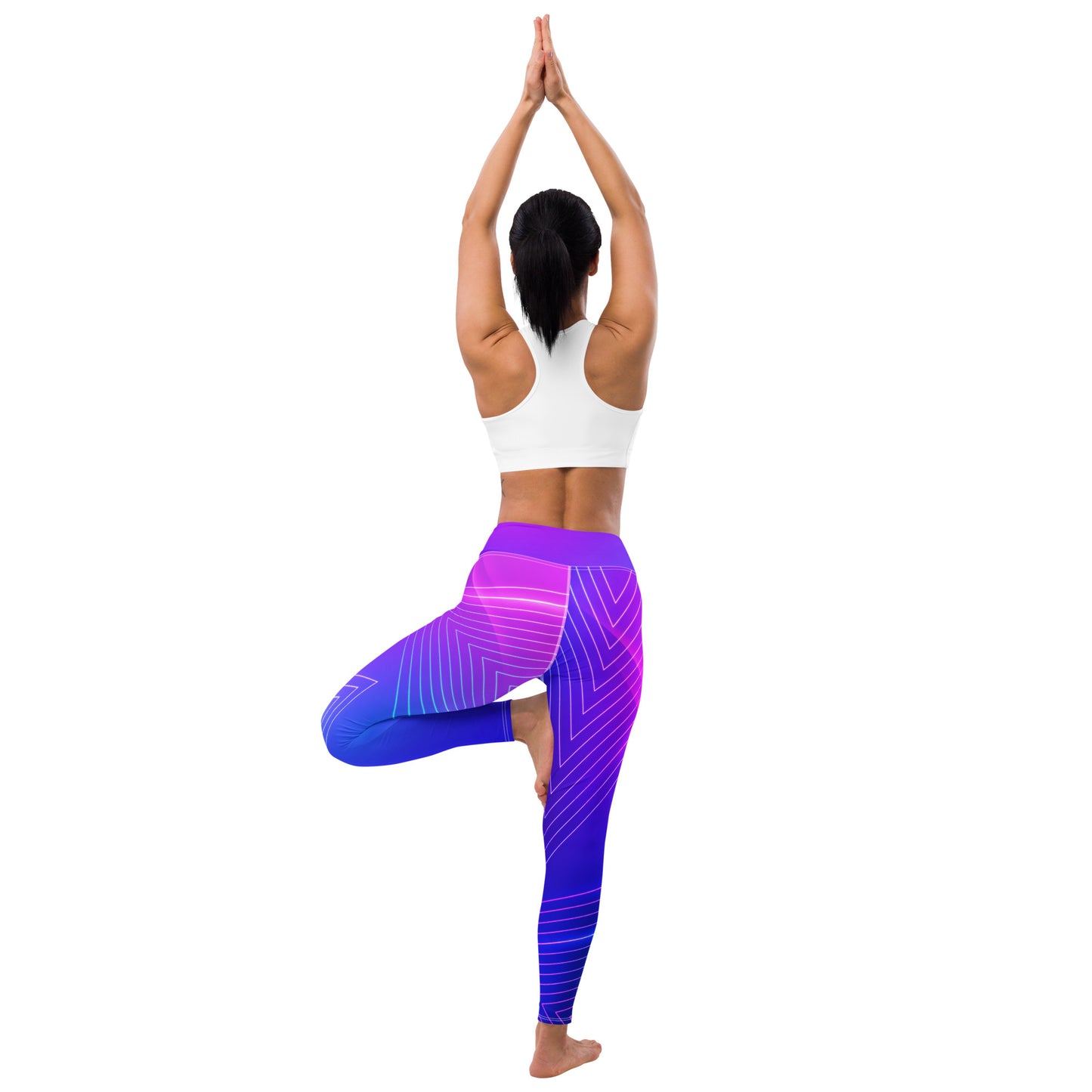 Neon Lines Yoga Leggings