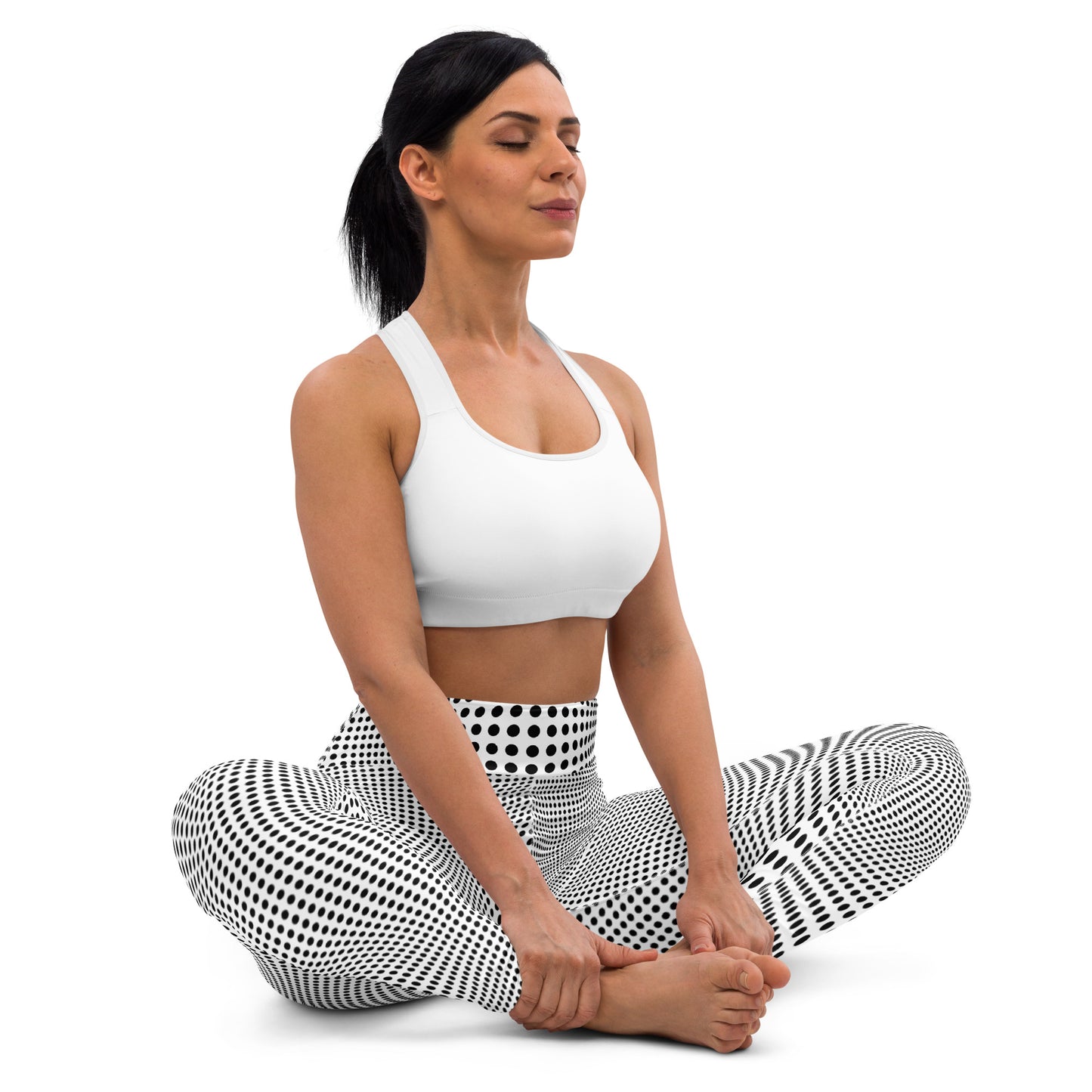 Everyday Optical Illusion Yoga Leggings
