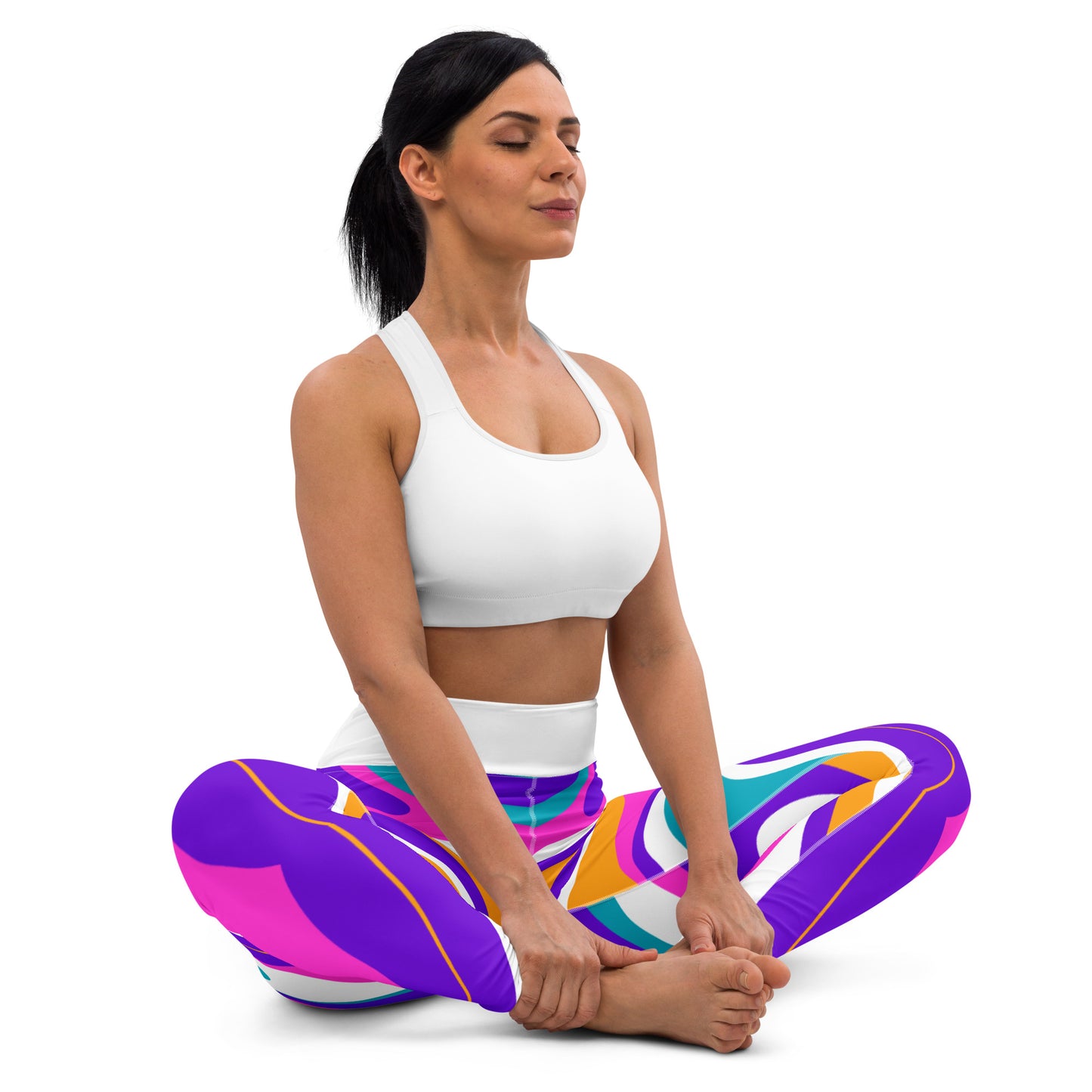Looney Zebra Yoga Leggings