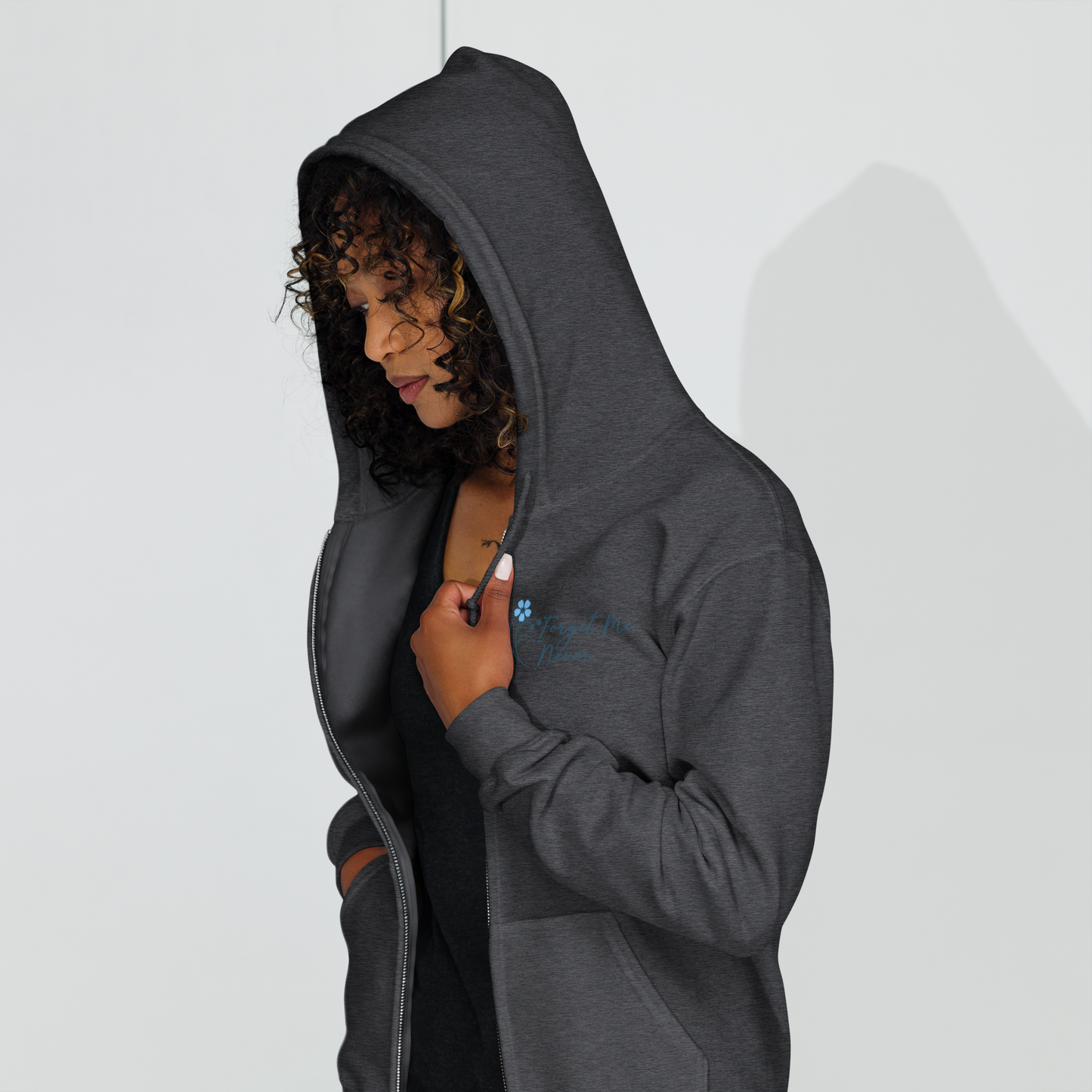 Sudadera con capucha y cremallera Everyday Essentials