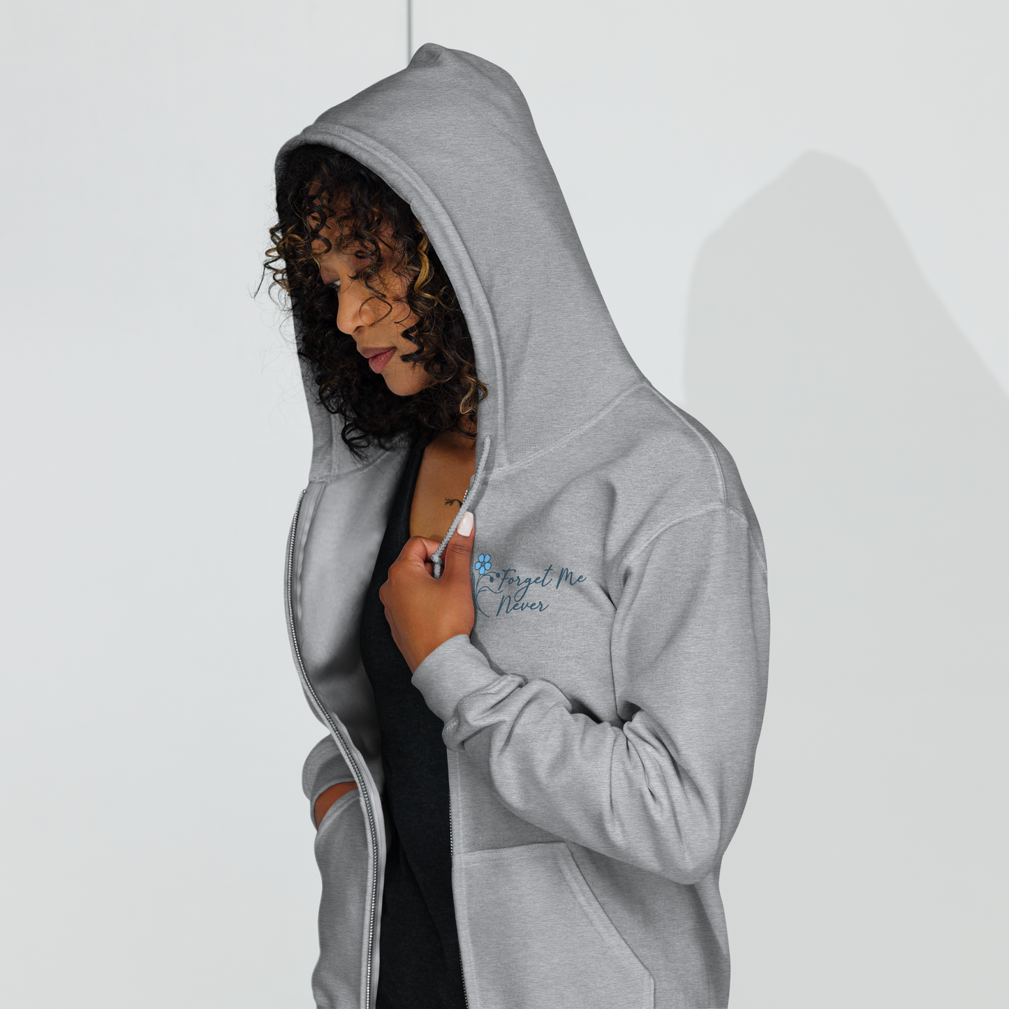 Sudadera con capucha y cremallera Everyday Essentials