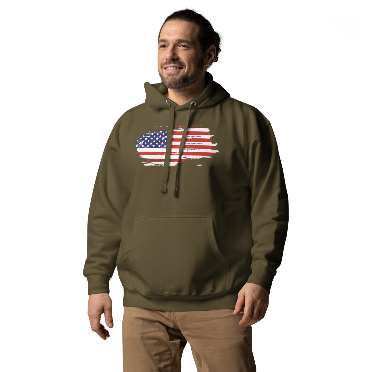 Apoye a nuestras tropas Sudadera con capucha FMN