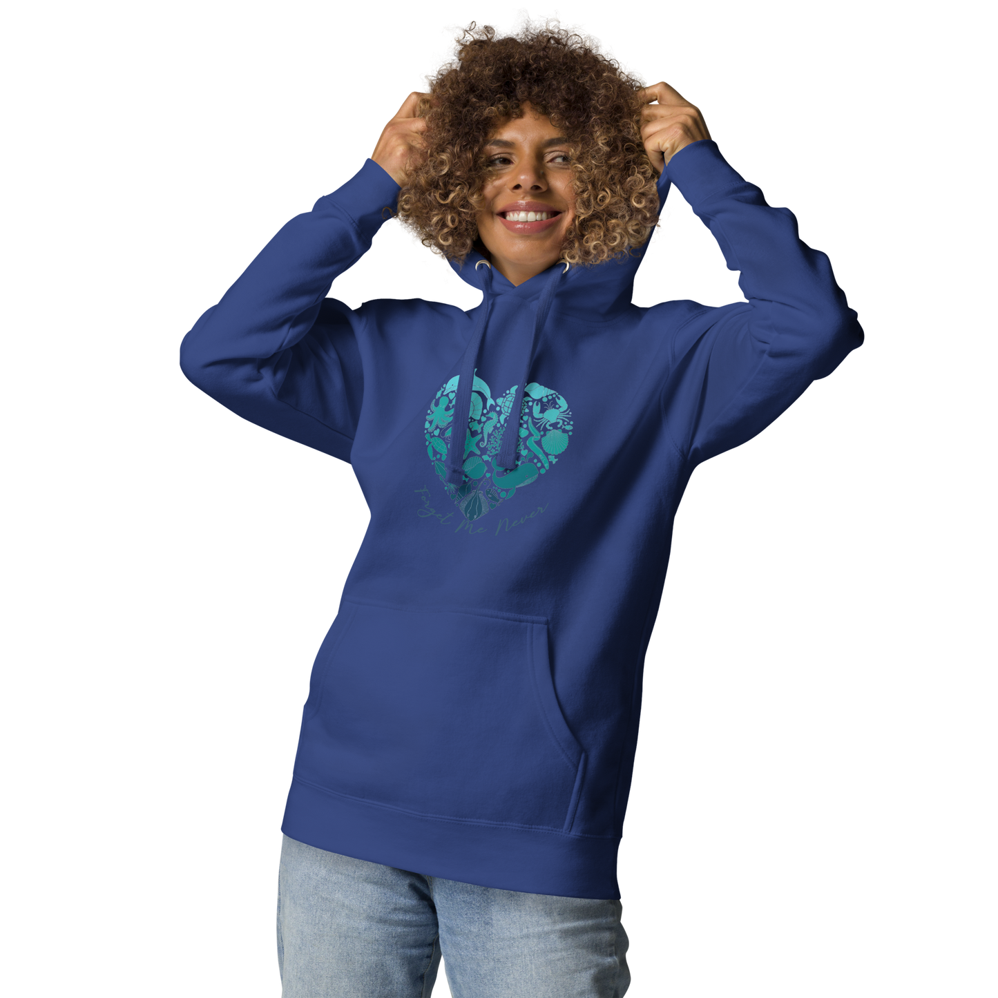 Sudadera con capucha Amor del Océano