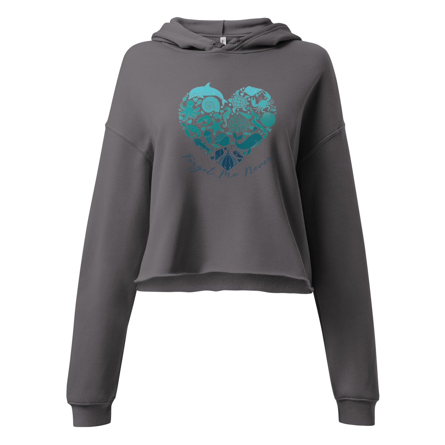 Sudadera corta con capucha Love of the Ocean