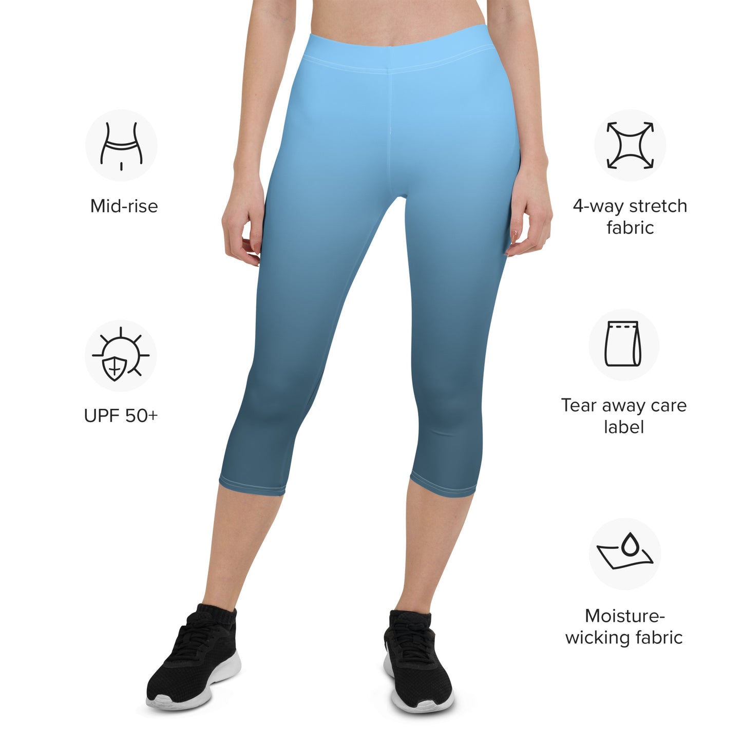 Forget Me Never Signature Mid-Rise Capri Leggings