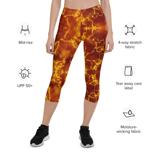 Everyday Magma Mid-Rise Capri Leggings