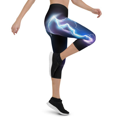 Everyday Electric Mid-Rise Capri Leggings