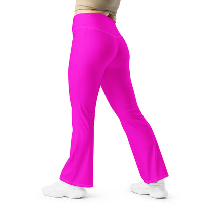 Everyday Bright Pink Flare Leggings