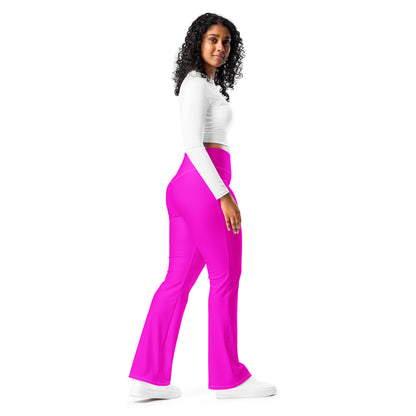 Everyday Bright Pink Flare Leggings