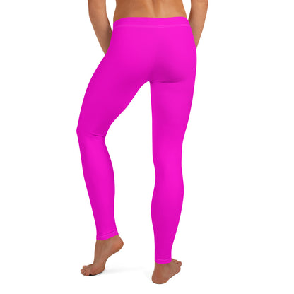 Everyday Bright Pink Mid-Rise Leggings