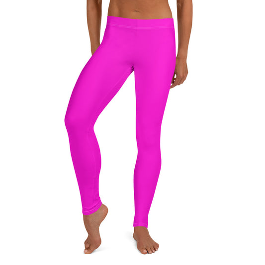 Everyday Bright Pink Mid-Rise Leggings