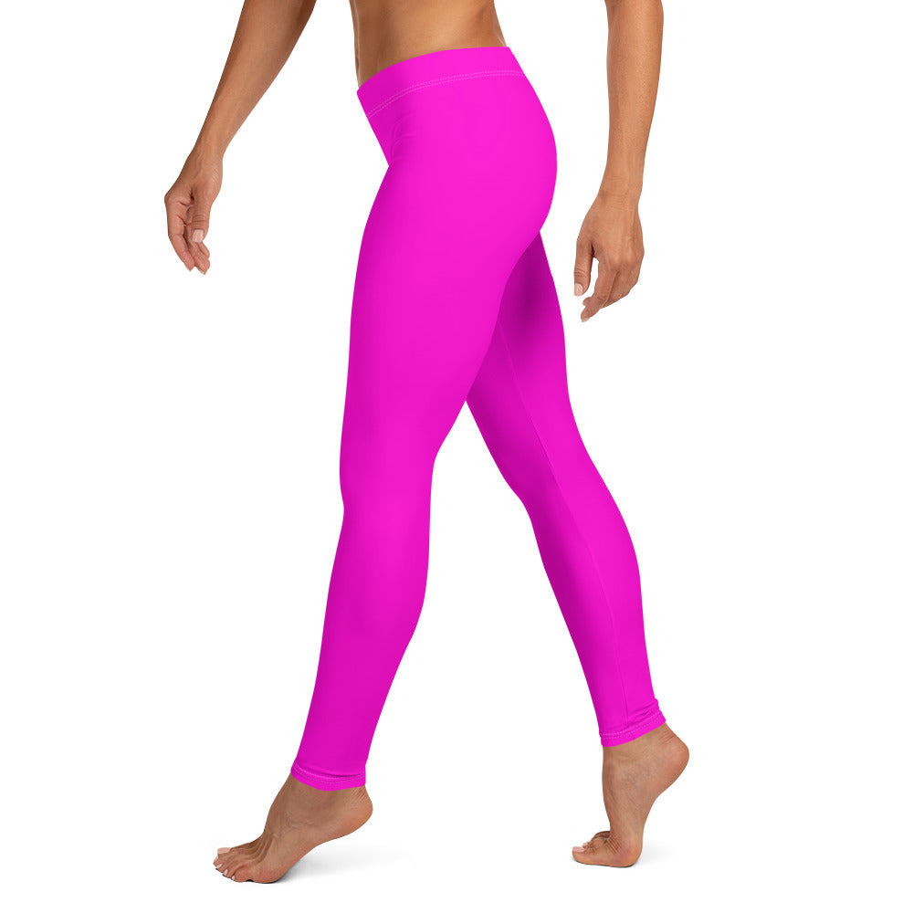 Everyday Bright Pink Mid-Rise Leggings