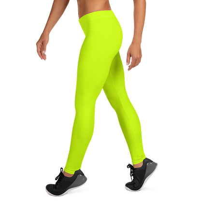 Everyday Neon Lime Mid-Rise Leggings