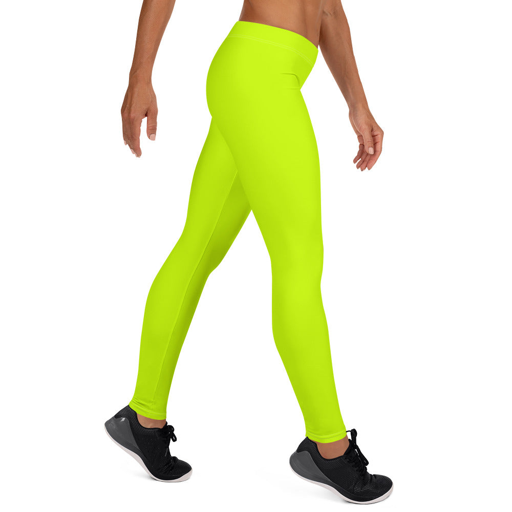 Everyday Neon Lime Mid-Rise Leggings