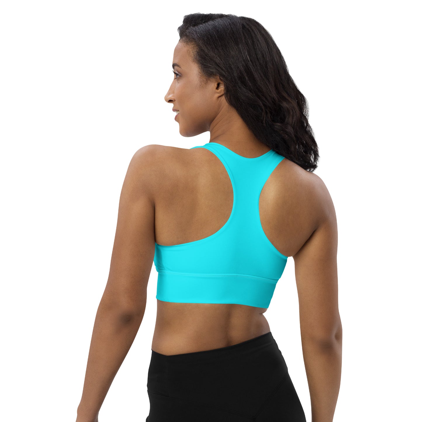 Everyday Aqua Longline Sports Bra