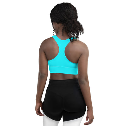 Everyday Aqua Longline Sports Bra