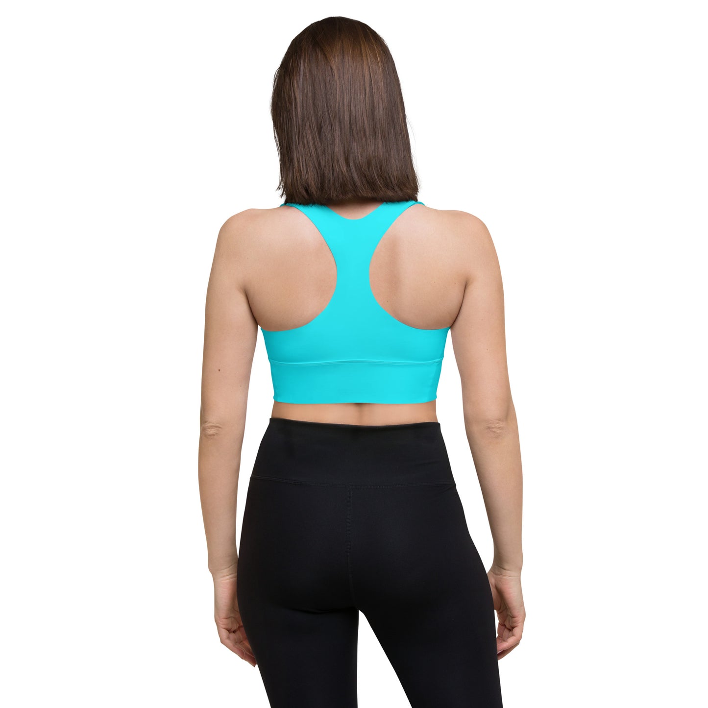 Everyday Aqua Longline Sports Bra