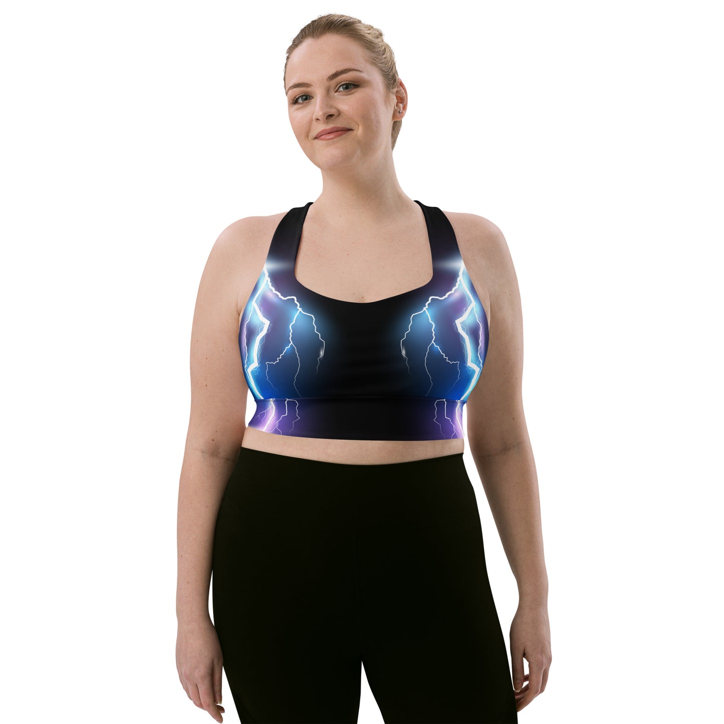 Everyday Electric Longline Sports Bra