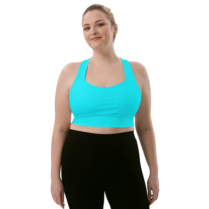 Everyday Aqua Longline Sports Bra