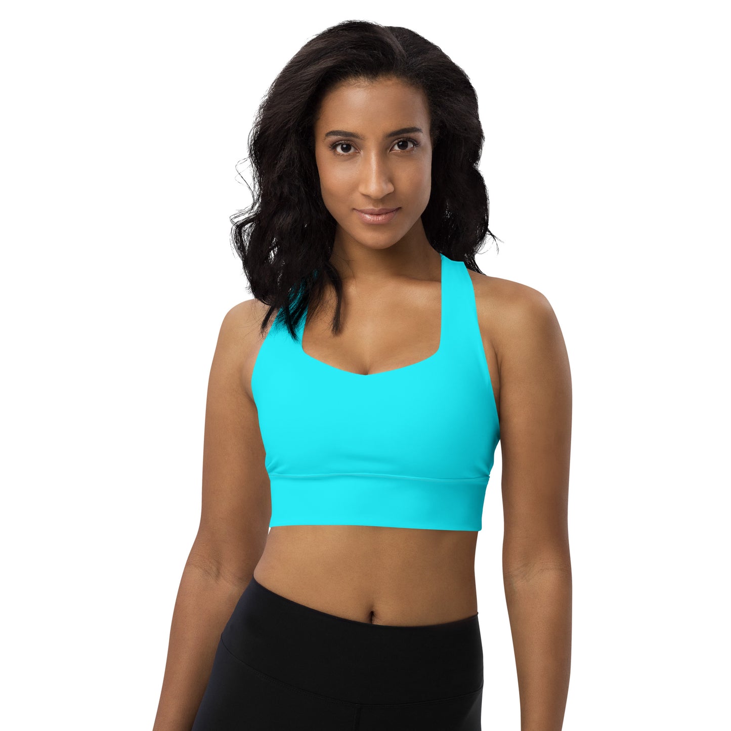 Everyday Aqua Longline Sports Bra