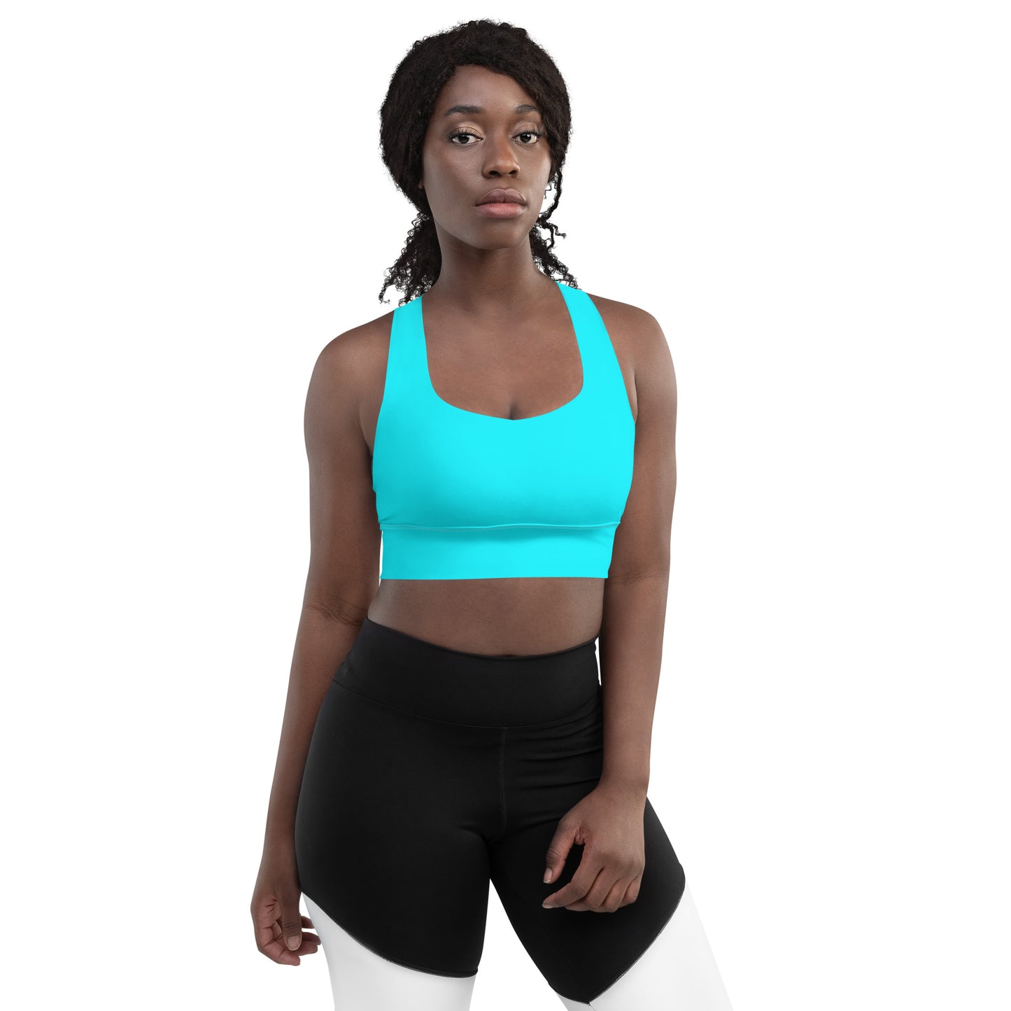 Everyday Aqua Longline Sports Bra