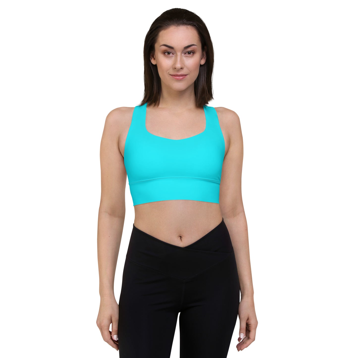 Everyday Aqua Longline Sports Bra