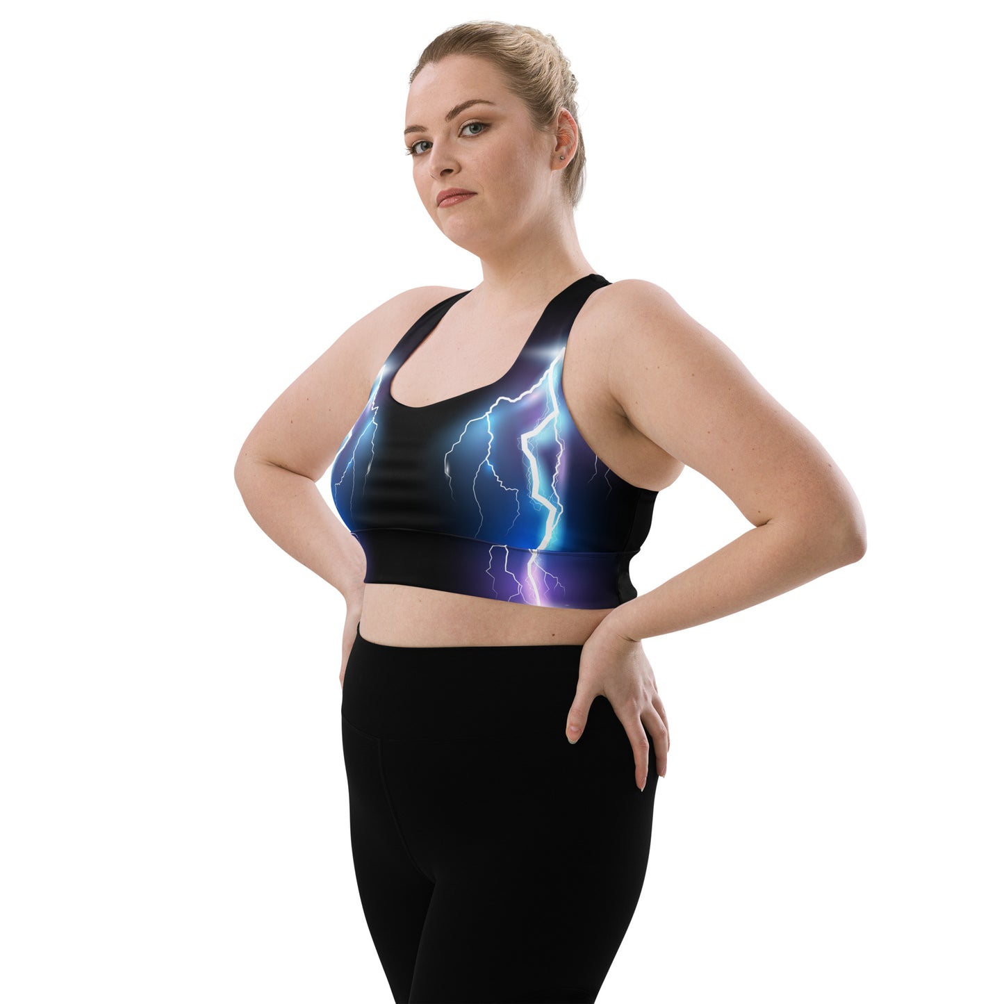 Everyday Electric Longline Sports Bra