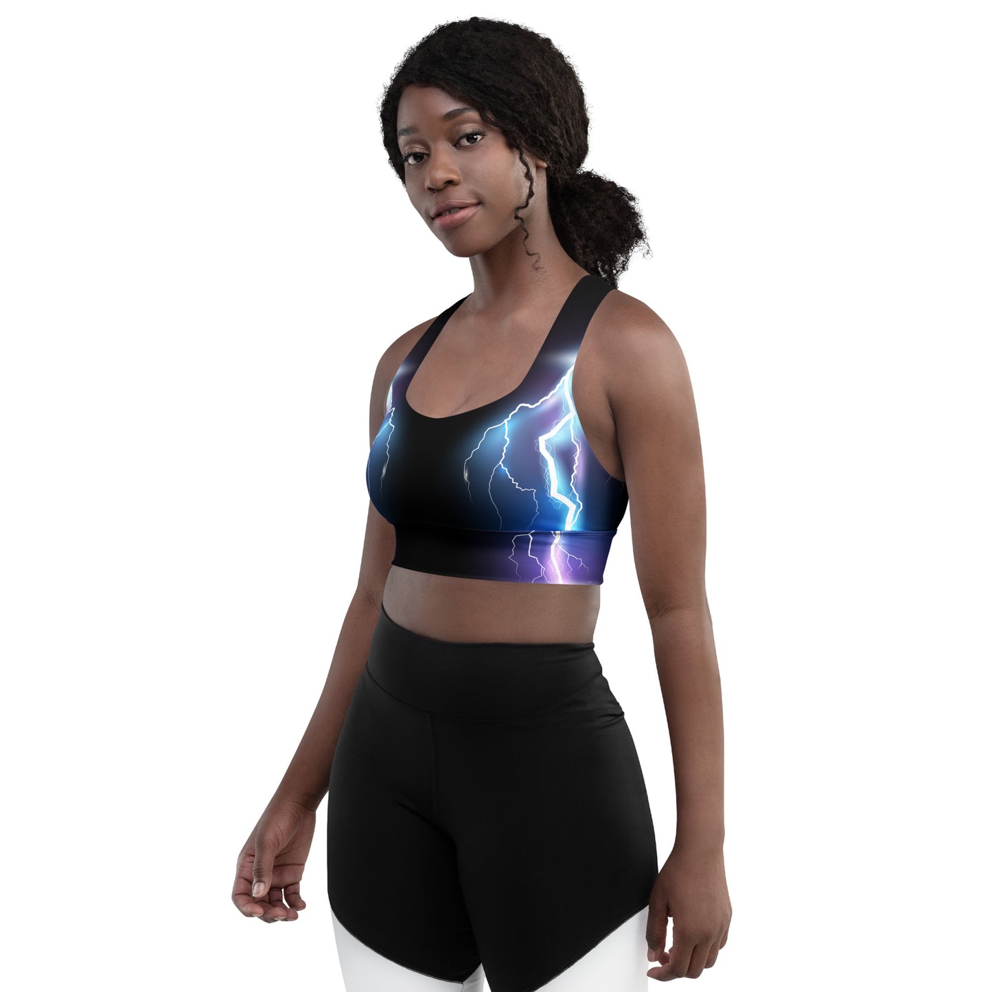 Everyday Electric Longline Sports Bra