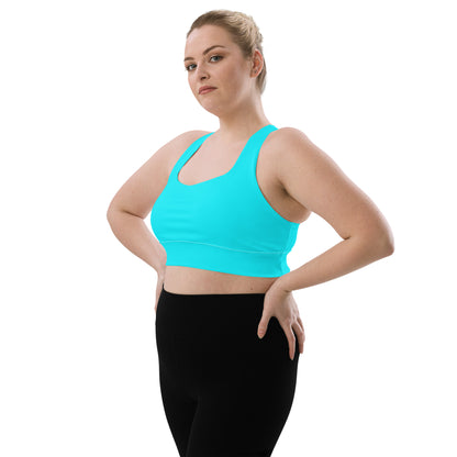 Everyday Aqua Longline Sports Bra