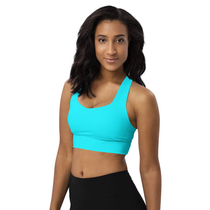 Everyday Aqua Longline Sports Bra