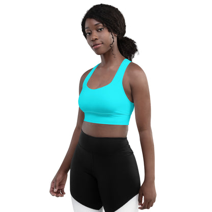 Everyday Aqua Longline Sports Bra