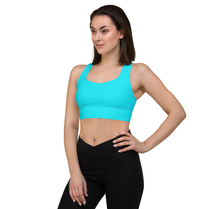 Everyday Aqua Longline Sports Bra