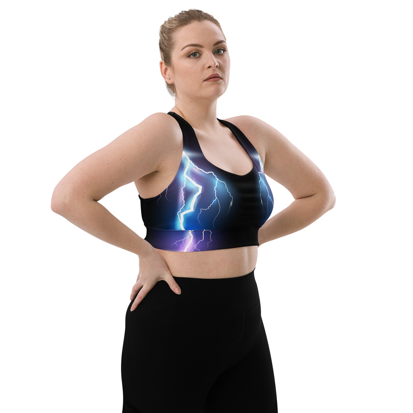 Everyday Electric Longline Sports Bra