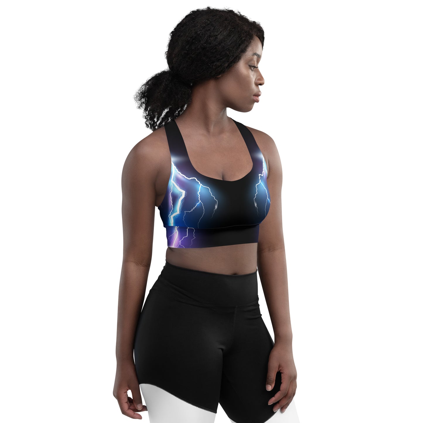 Everyday Electric Longline Sports Bra