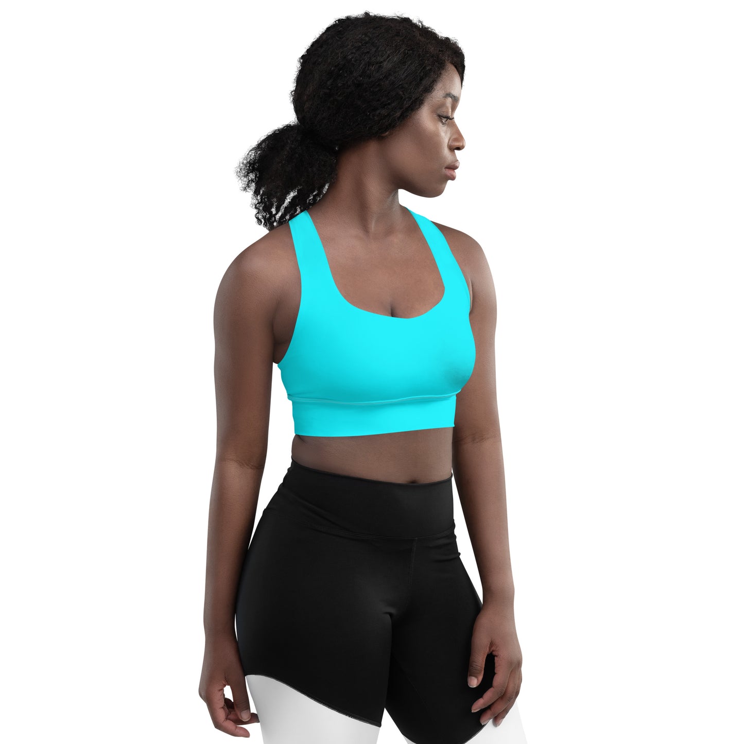 Everyday Aqua Longline Sports Bra