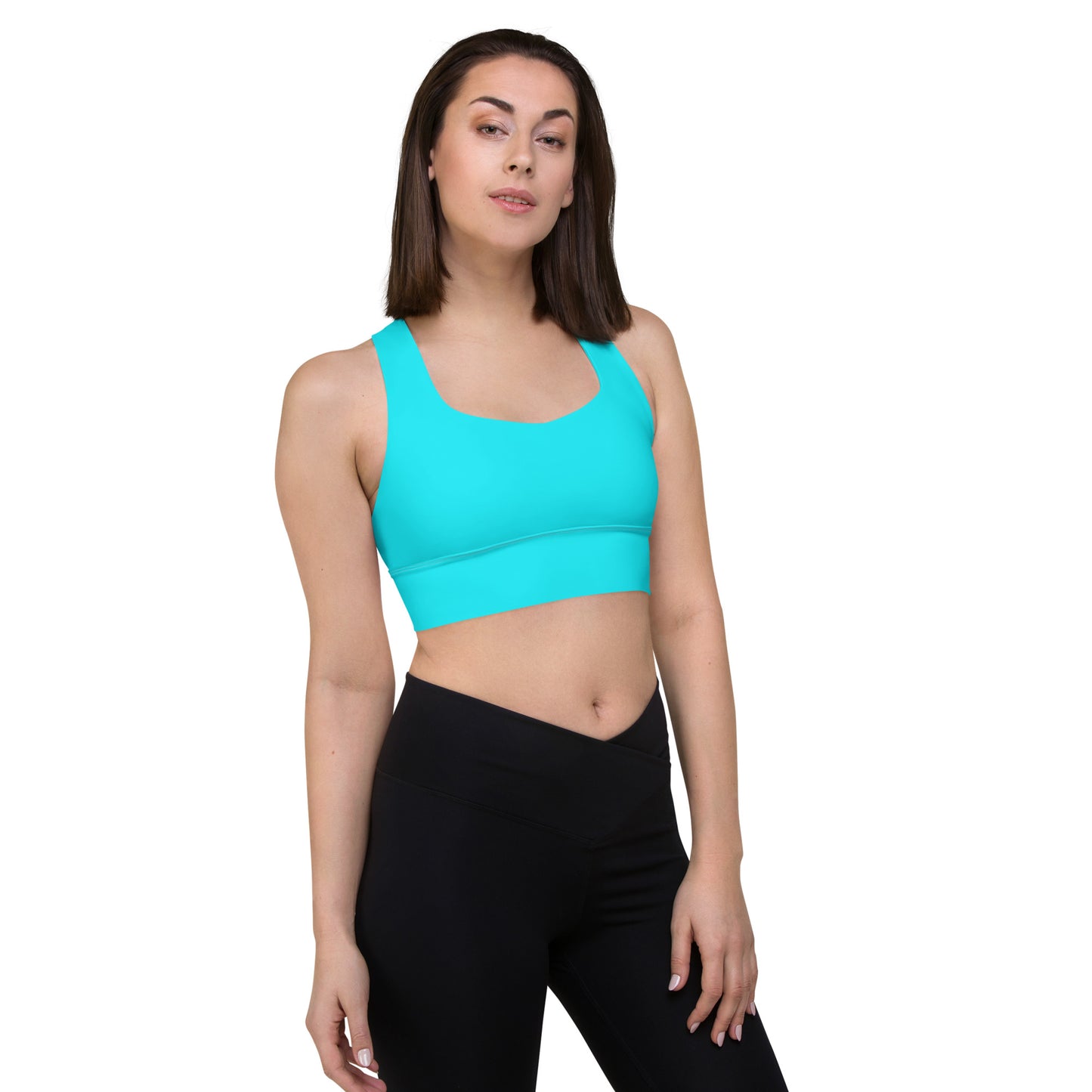 Everyday Aqua Longline Sports Bra