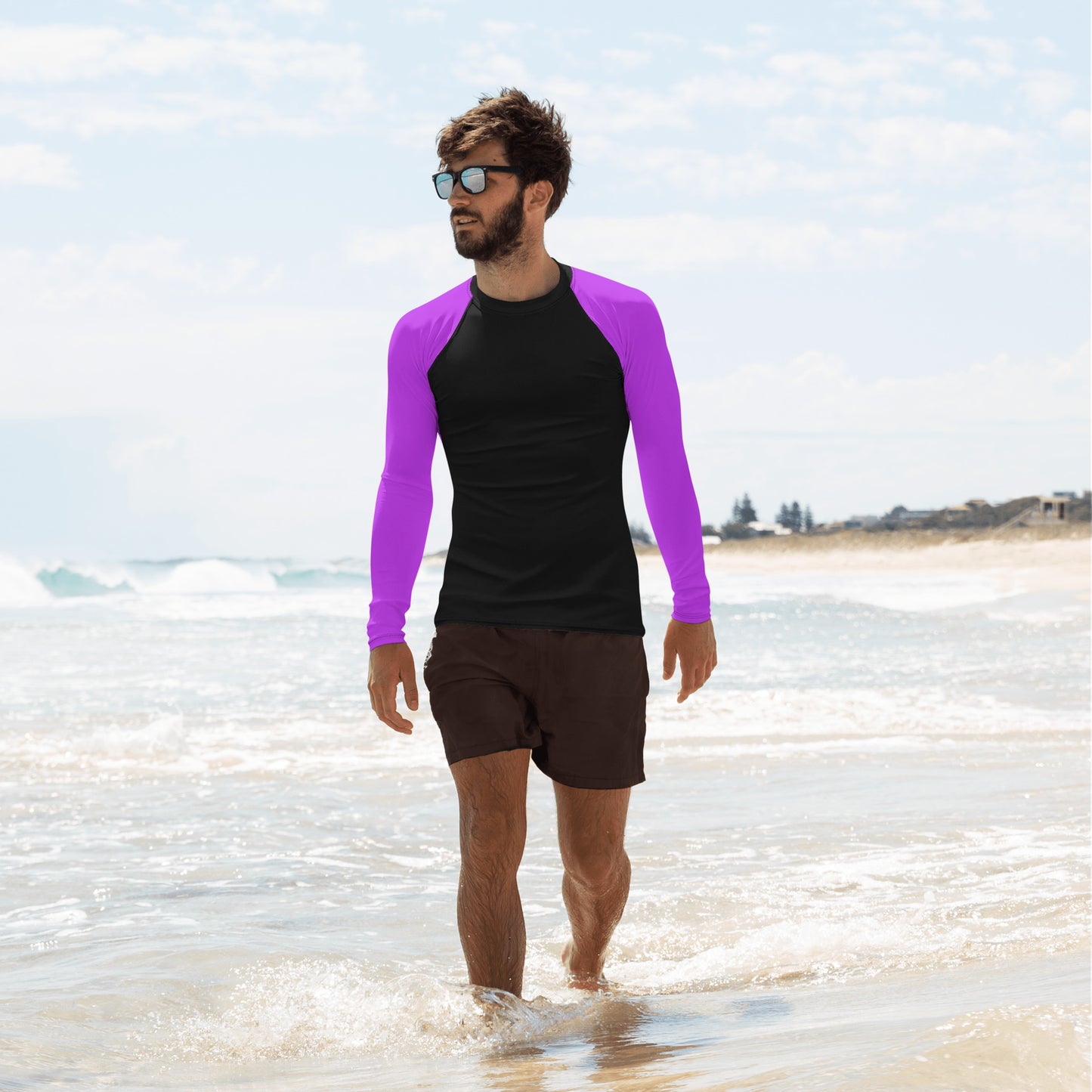 Everyday Purple Men's Rash Guard