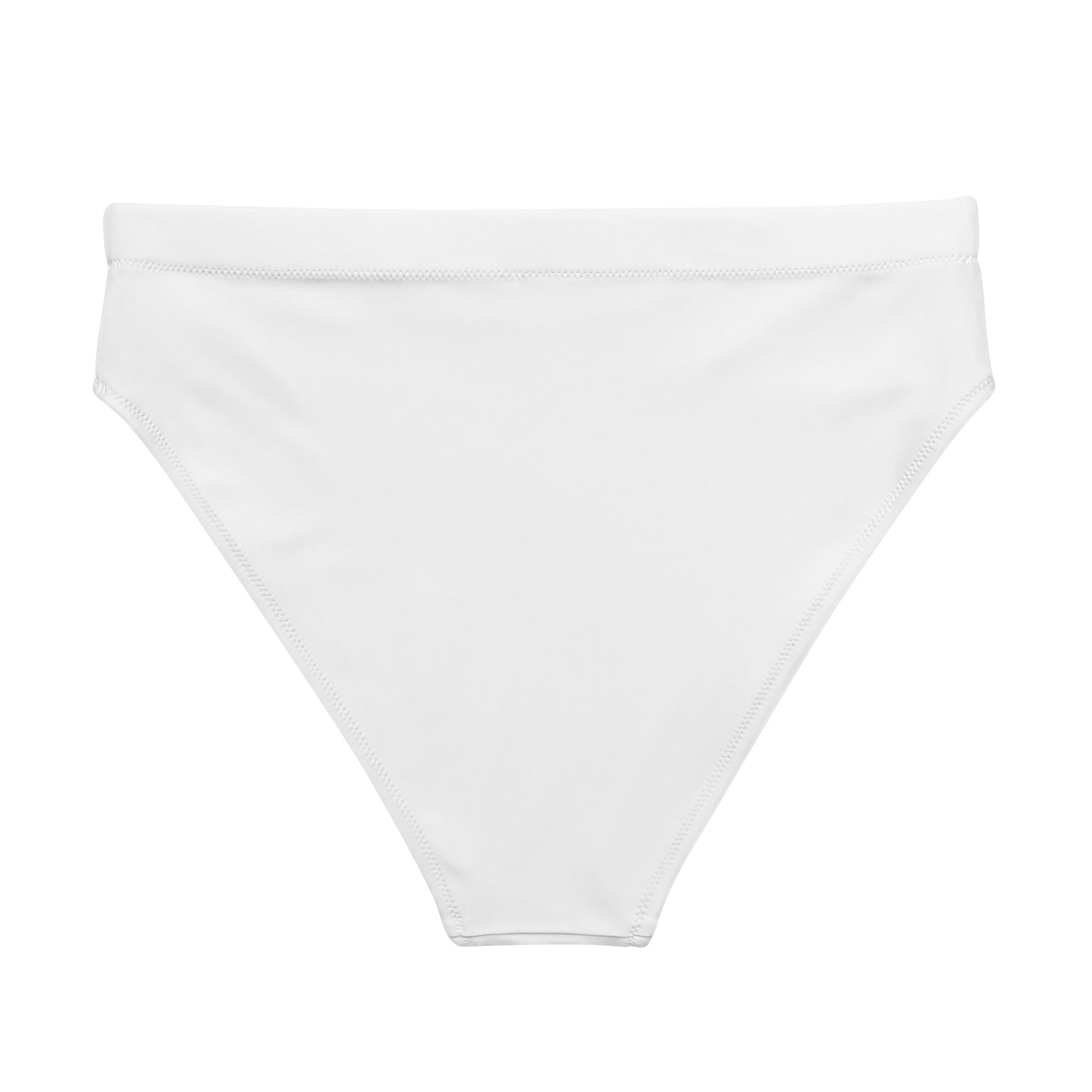 Everyday White High Waisted Bikini Bottoms