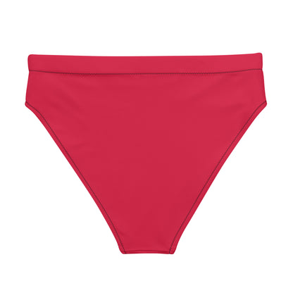 Everyday Crimson High Waisted Bikini Bottoms