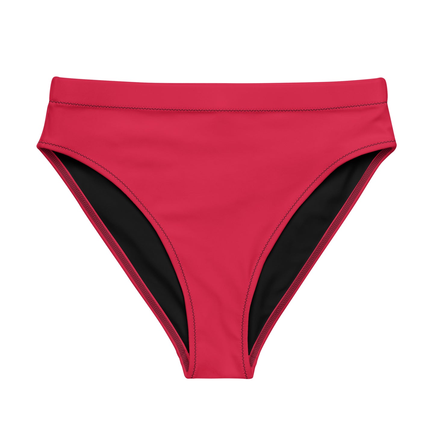 Everyday Crimson High Waisted Bikini Bottoms