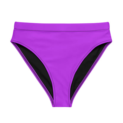 Everyday Purple High Waisted Bikini Bottoms