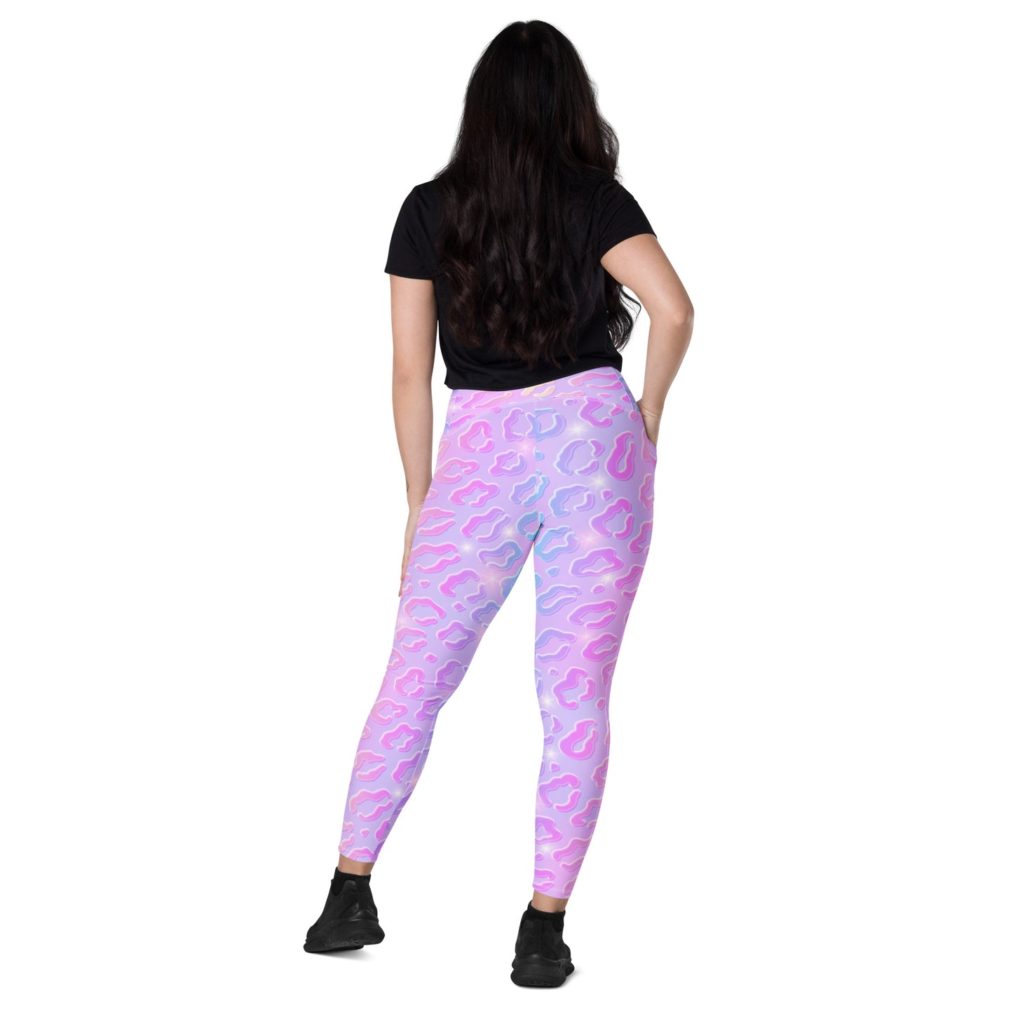 Cheetah Dazzle Leggings with Pockets