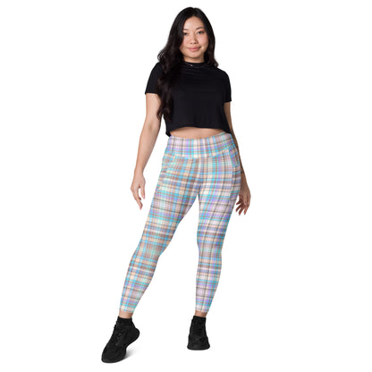 Everyday Plaid Leggings with Pockets