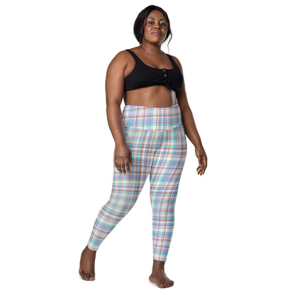 Everyday Plaid Leggings with Pockets